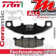 Plaquettes de frein Avant ~ Kawasaki ZX-10R 1000 Ninja ZXT00B 1988-1990 ~ TRW Lucas MCB 569