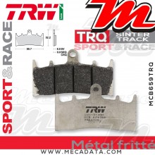 Plaquettes de frein Avant ~ Kawasaki ZX-9R 900 Ninja ZX900C 1998-1999 ~ TRW Lucas MCB 659 TRQ 