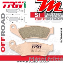 Plaquettes de frein Avant ~ Kawasaki KX 500 1996-2004 ~ TRW Lucas MCB 669 SI 