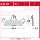 Plaquettes de frein Avant ~ Husqvarna WR 430 1987-1988 ~ TRW Lucas MCB 579 
