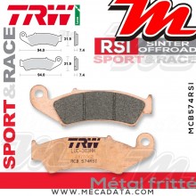 Plaquettes de frein Avant ~ Husaberg 600 1989-1993 ~ TRW Lucas MCB 574 RSI