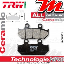 Plaquettes de frein Avant ~ Honda NX 500 Dominator 1990-1995 ~ TRW Lucas MCB 571