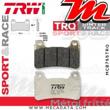 Plaquettes de frein Avant ~ Honda CBR 1000 RA Fireblade ABS SC59 2008-2011 ~ TRW Lucas MCB 755 TRQ 