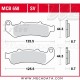 Plaquettes de frein Arrière ~ Honda CBR 1000 F, Dual CBS SC24 1993-2001 ~ TRW Lucas MCB 658 SV 