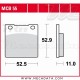 Plaquettes de frein Avant ~ Honda CB 750 C RC06 1980-1983 ~ TRW Lucas MCB 55 