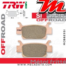 Plaquettes de frein Avant ~ Honda TRX 680 Fourtrax 2006+ ~ TRW Lucas MCB 823 SI