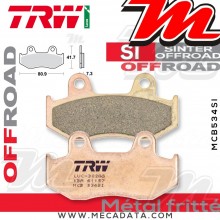 Plaquettes de frein Avant ~ Honda XR 600 R PE04 1983-1987 ~ TRW Lucas MCB 534 SI