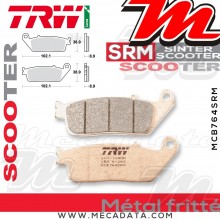 Plaquettes de frein Arrière ~ Honda FJS 600 A Silver Wing ABS PF01 2001-2009 ~ TRW Lucas MCB 764 SRM