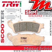 Plaquettes de frein Avant ~ Honda FJS 600 A Silver Wing ABS PF01 2001-2009 ~ TRW Lucas MCB 704 SRM