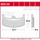 Plaquettes de frein Arrière ~ Honda CBX 550 F, F2 PC04 1982+ ~ TRW Lucas MCB 543 