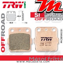 Plaquettes de frein Avant ~ Honda EX 450 Sporttrax 2001+ ~ TRW Lucas MCB 561 SI