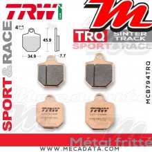 Plaquettes de frein Avant ~ Honda CRM 450 HM-Italy 2007+ ~ TRW Lucas MCB 794 TRQ 