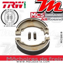 Mâchoires de frein Avant ~ Honda XL 250 R MD03 1982-1983 ~ TRW Lucas MCS 819