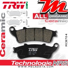 Plaquettes de frein Avant ~ Honda NSS 250 Forza MF06 2000-2004 ~ TRW Lucas MCB 704