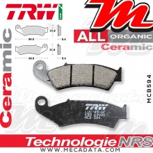 Plaquettes de frein Arrière ~ Honda NSR 250 R MC28 1994-1997 ~ TRW Lucas MCB 594