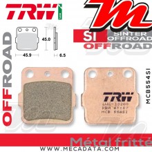 Plaquettes de frein Avant ~ Honda ATC 250 R ATC250 1982-1984 ~ TRW Lucas MCB 554 SI