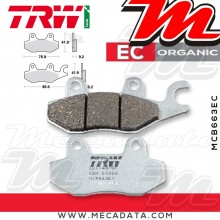 Plaquettes de frein Avant ~ Honda NSR 150 2002+ ~ TRW Lucas MCB 663 EC