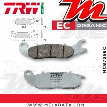 Plaquettes de frein Avant ~ Honda CBR 125 R JC50 2011+ ~ TRW Lucas MCB 759 EC