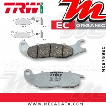 Plaquettes de frein Avant ~ Honda CBR 125 R JC39 2007-2010 ~ TRW Lucas MCB 759 EC