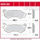 Plaquettes de frein Avant ~ Honda SCV 110 NHX Lead JF19 2010-2011 ~ TRW Lucas MCB 833 SRM 