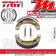 Mâchoires de frein Avant ~ Honda CT 110 X 2005-2009 ~ TRW Lucas MCS 804