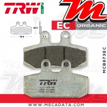 Plaquettes de frein Avant ~ Honda SJ 50 Bali AF32 1993-1999 ~ TRW Lucas MCB 673 EC