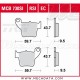 Plaquettes de frein Arrière ~ HM CRE 125 RR 2011+ ~ TRW Lucas MCB 730 RSI 