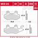 Plaquettes de frein Arrière ~ Suzuki DR 800 S, SU SR43B 1991-1996 ~ TRW Lucas MCB 615 