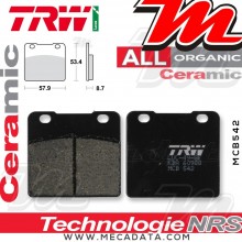 Plaquettes de frein Avant ~ Suzuki GSXR 750 GR75A 1985-1987 ~ TRW Lucas MCB 542