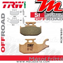 Plaquettes de frein Avant Droite ~ Suzuki LT-A 700 King Quad 2005-2007 ~ TRW Lucas MCB 788 SI