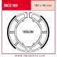 Mâchoires de frein Arrière TRW Lucas MCS 959 pour Suzuki LT-F 400 King Quad 08-10 