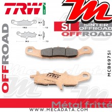 Plaquettes de frein Avant ~ Suzuki RM 100 2003+ ~ TRW Lucas MCB 697 SI