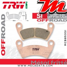 Plaquettes de frein Avant ~ Polaris 900 Ranger RZR XP 2011+ ~ TRW Lucas MCB 853 SI