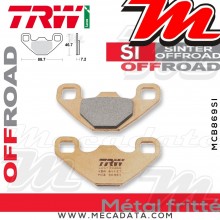 Plaquettes de frein Arrière ~ Polaris 170 Ranger RZR 2009+ ~ TRW Lucas MCB 869 SI