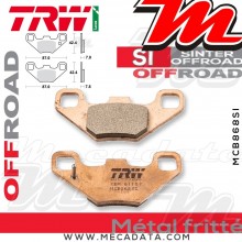 Plaquettes de frein Avant ~ Polaris 170 Ranger RZR 2009+ ~ TRW Lucas MCB 868 SI