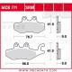 Plaquettes de frein Arrière ~ Piaggio 150 Medley ABS 2016+ ~ TRW Lucas MCB 771 SRM 