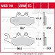 Plaquettes de frein Arrière ~ Piaggio 400 XEvo M52 2008+ ~ TRW Lucas MCB 744 SRM 