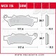Plaquettes de frein Avant ~ Piaggio 350 Beverly Sport Touring i.e. 2012+ ~ TRW Lucas MCB 726 SRM 