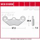 Plaquettes de frein Arrière ~ Peugeot 400 Metropolis 2015+ ~ TRW Lucas MCB 874 SRM 