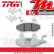 Plaquettes de frein Avant ~ Peugeot 125 Satelis II RS J2B 2012+ ~ TRW Lucas MCB 582 EC 