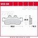 Plaquettes de frein Avant ~ MBK NXC 125 Flame 2010+ ~ TRW Lucas MCB 839 