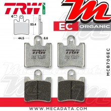 Plaquettes de frein Avant ~ SYM GTS 300 Joymax Sport ABS 2016+ ~ TRW Lucas MCB 706 EC