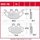 Plaquettes de frein Arrière ~ SYM SB 125 Wolf Ni PD12A1 2011+ ~ TRW Lucas MCB 760 