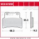 Plaquettes de frein Avant ~ SYM 400 MaxSym i 2011 ~ TRW Lucas MCB 847 SRM 