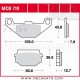 Plaquettes de frein Avant ~ SYM 150 Husky 1999+ ~ TRW Lucas MCB 719 