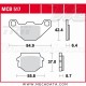 Plaquettes de frein Avant ~ SYM 50 Jive 2004 ~ TRW Lucas MCB 517 