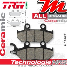 Plaquettes de frein Avant ~ Yamaha XTZ 660 Tenere 3YF 1991-1999 ~ TRW Lucas MCB 627