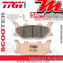 Plaquettes de frein Avant ~ Yamaha XP 500 Tmax SJ03 2004-2006 ~ TRW Lucas MCB 666 SRM