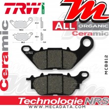 Plaquettes de frein Avant ~ Yamaha YZF 150 R15 2014+ ~ TRW Lucas MCB 812