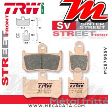 Plaquettes de frein Avant ~ Yamaha YZF 1000 R1 RN22 2009-2014 ~ TRW Lucas MCB 795 SV 